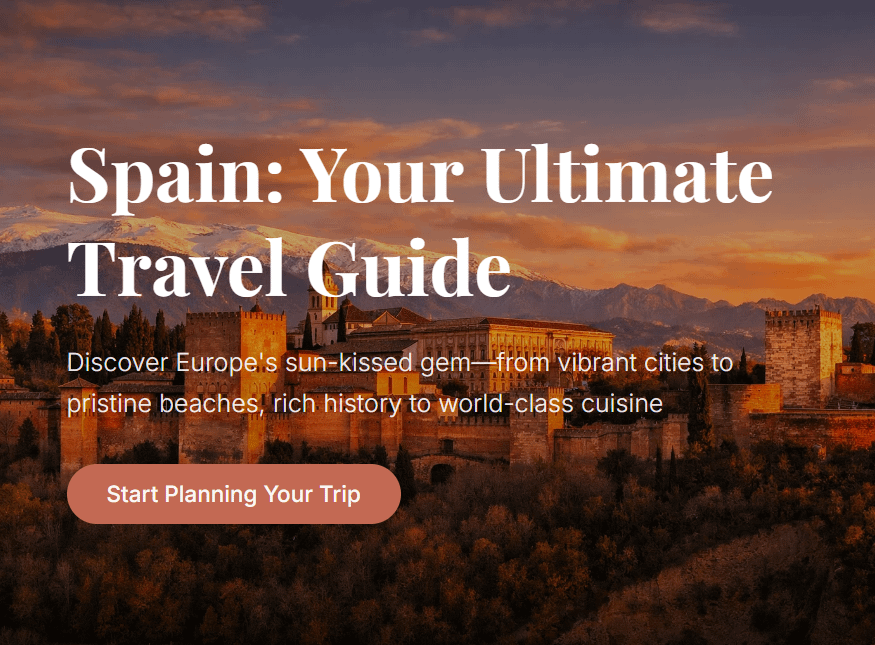 Spain: Your Ultimate Travel Guide